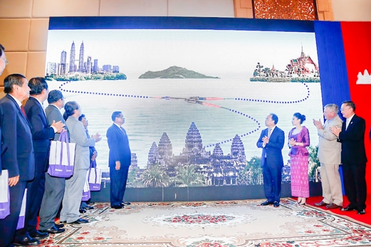 Khmer Times - submarine cable launch