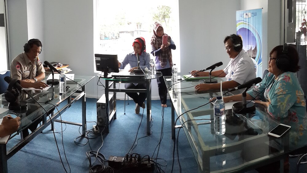Media engagement in Padang