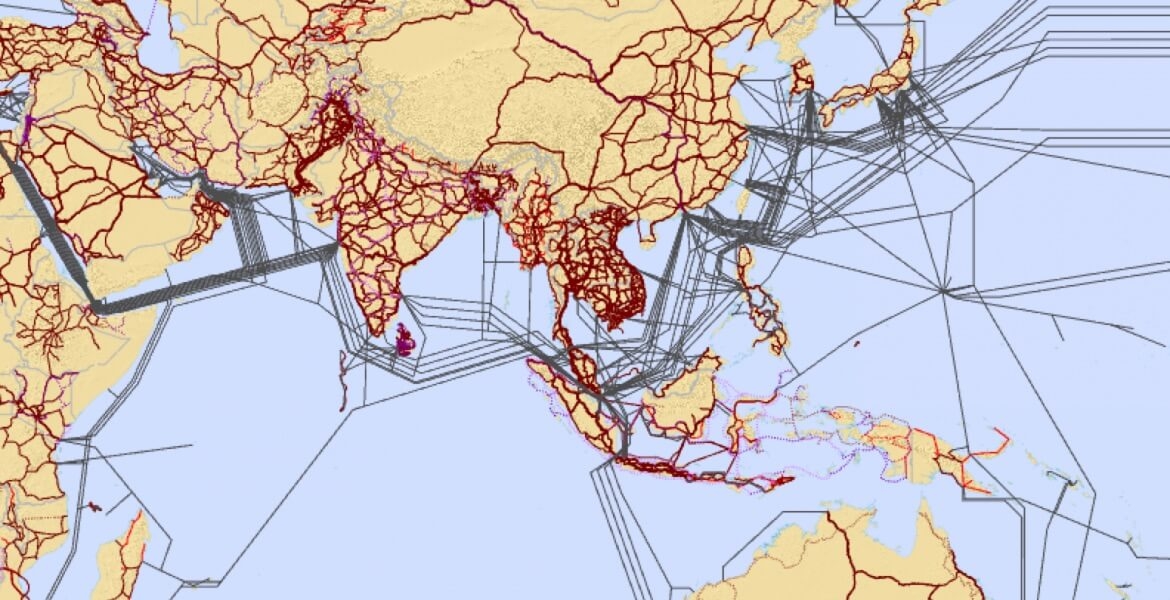 ESCAP ITU Asia-Pacific Information Superhighway Maps